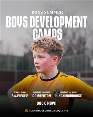 Boys' Development Football Camps